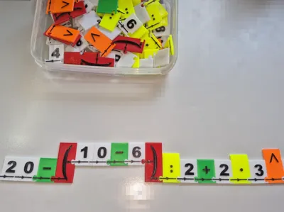 Puzzle Pieces for "Parenthesis Mountains and Calculation Hills"