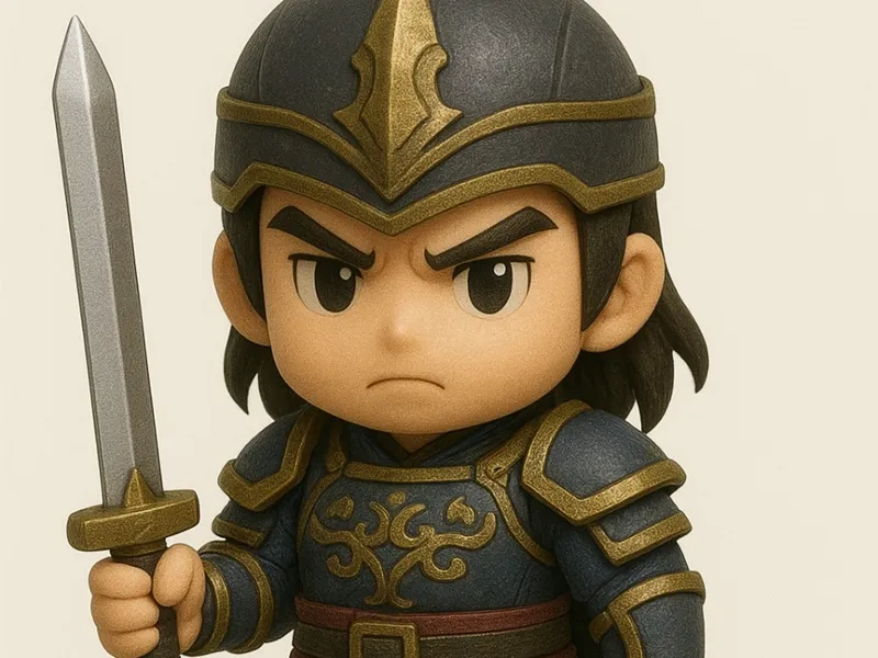 Dynasty Warrior miniature chibi