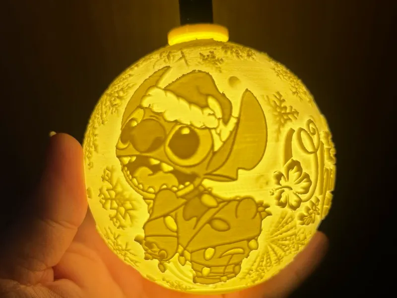Bola de Navidad de Stich
