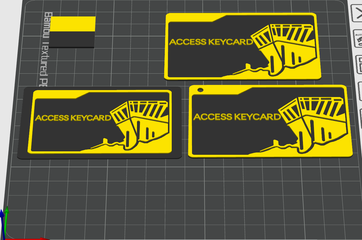 Delta Tidal Prison Room Card_with card holder - Free 3D Print