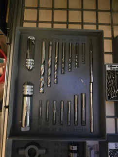 Gridfinity Box Bin Thread Drill Metric M3 - M12