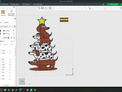 Dachshund Christmas tree