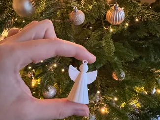 Mini christmas angel