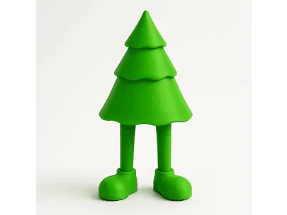 Christmas tree with legs