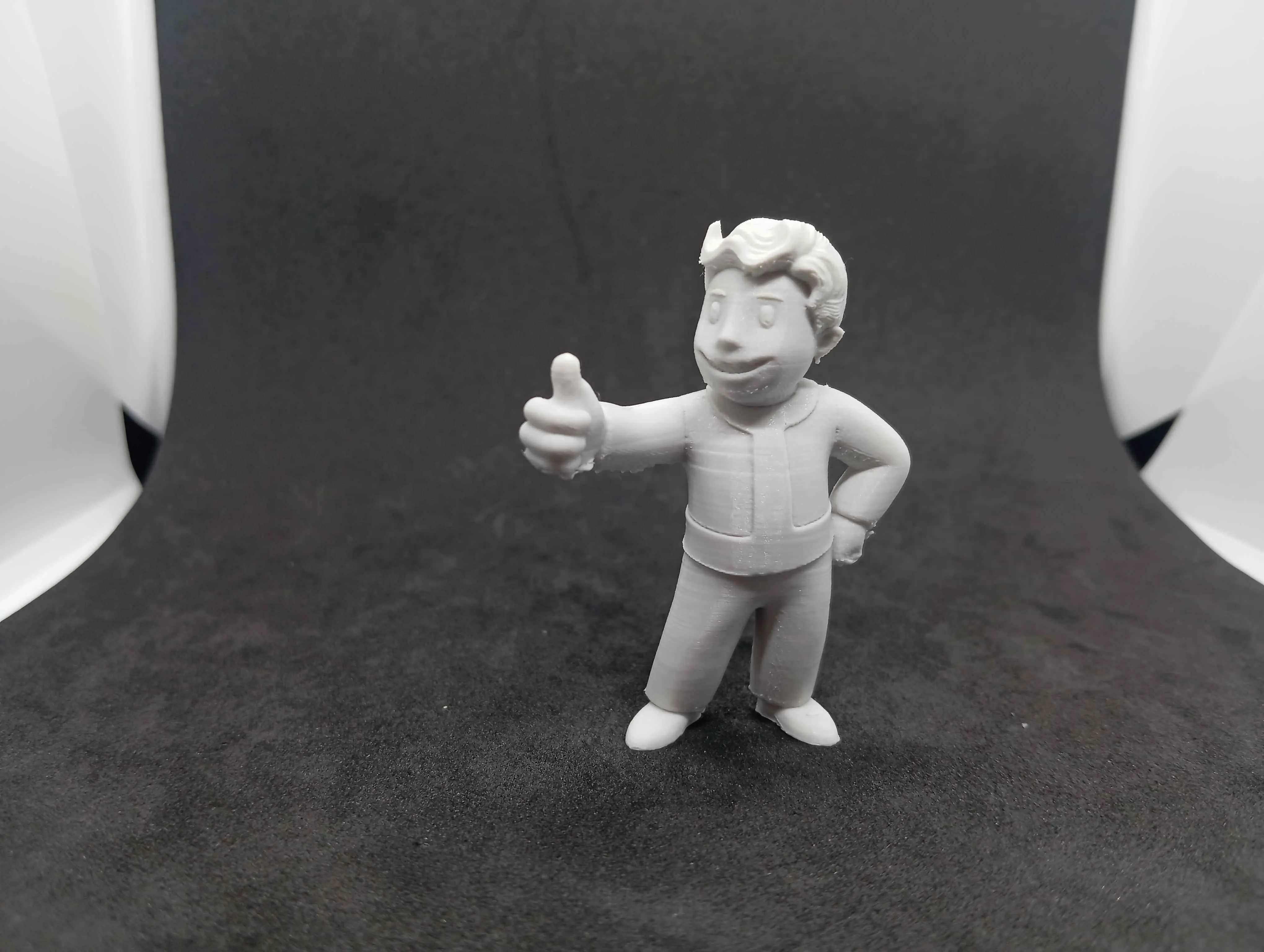 Fallout Hand Puppet Fallout Inspired Vault Boy Mascot Toy Figurine - Free 3D Print Model ...