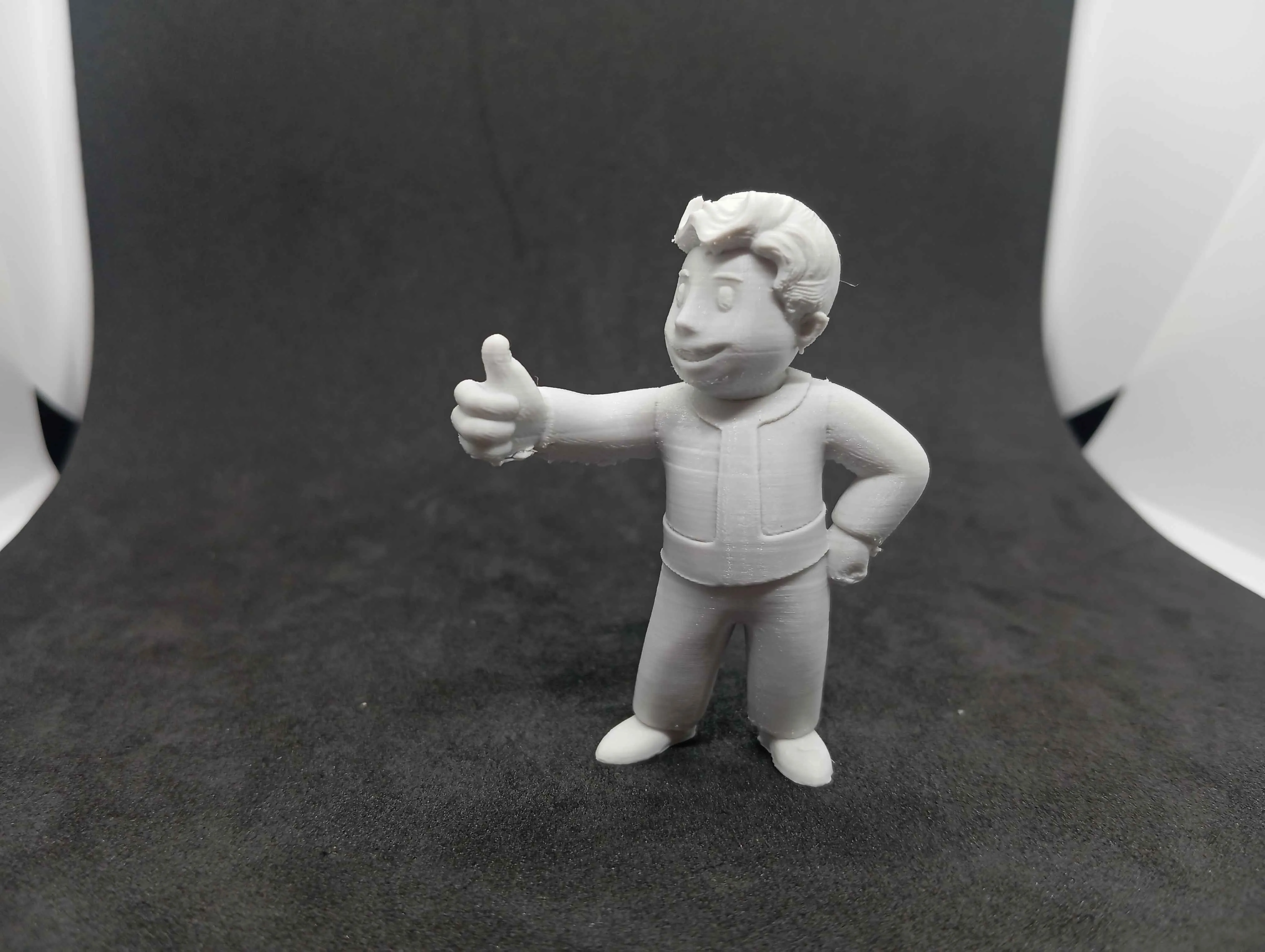 Fallout Hand Puppet Fallout Inspired Vault Boy Mascot Toy Figurine - Free 3D Print Model ...