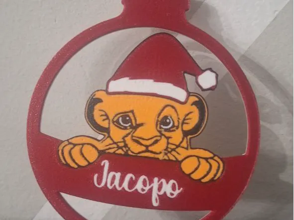 Simba Christmas ball