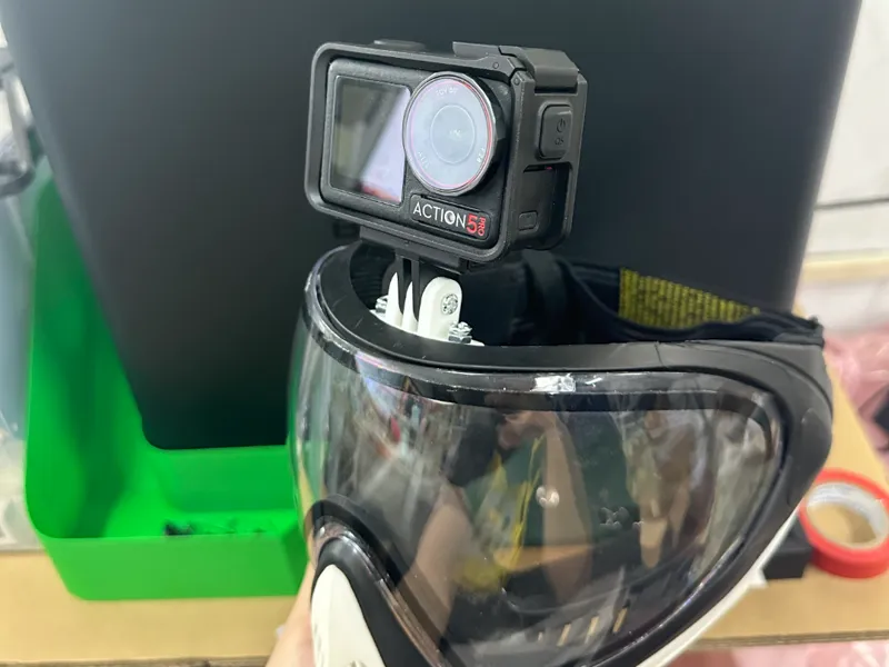 SQB面罩卡扣  运动相机 大疆 gopro 360 双层对锁结构 适用于DYE FMA面罩