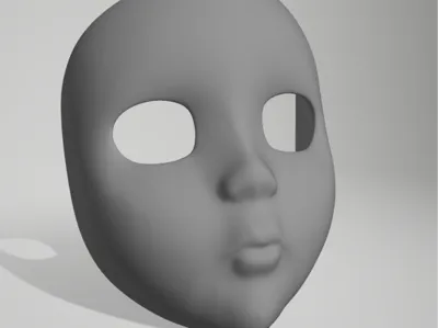 Dollface Anime Scary Mask 