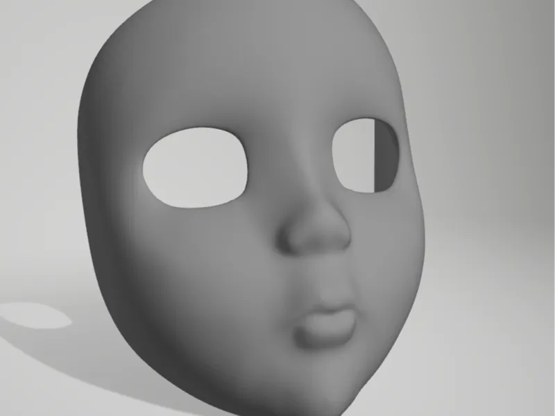 Dollface Anime Scary Mask 