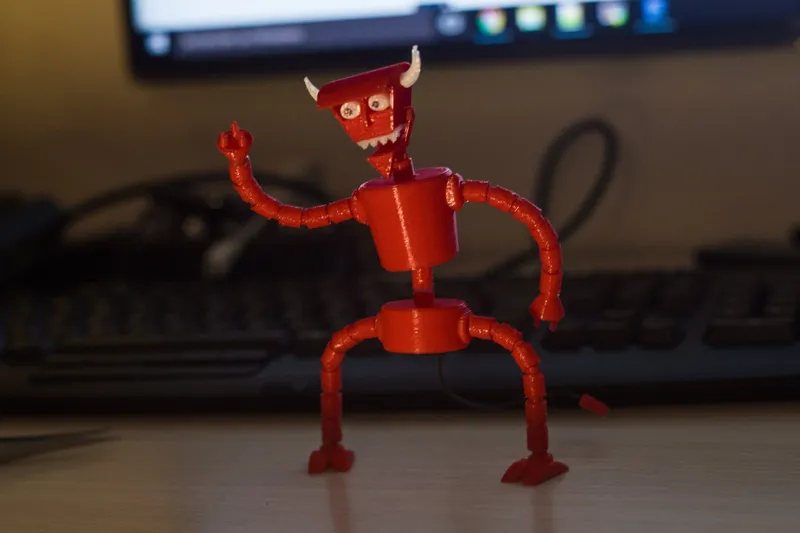 Robot Devil (Articulated) from Futurama