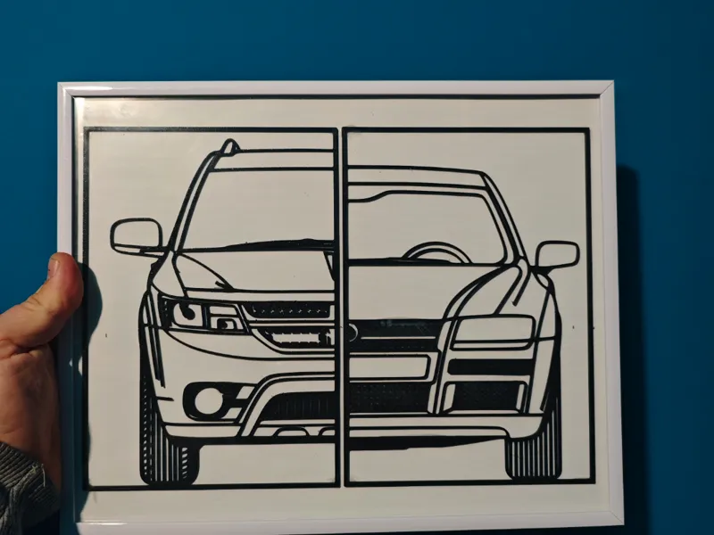 Arte murale fiat Freemont