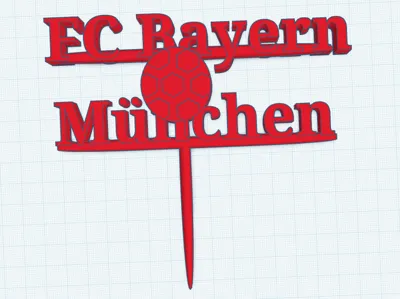 FCBM Cake Topper