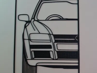 Fiat Stilo Wall Art 