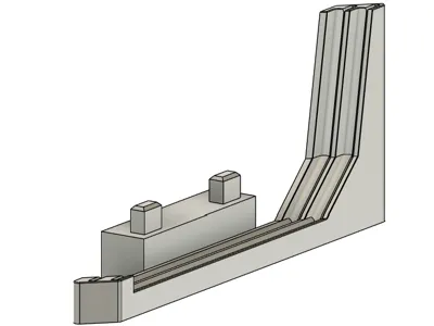 P1S/X1c side mount build plate holder