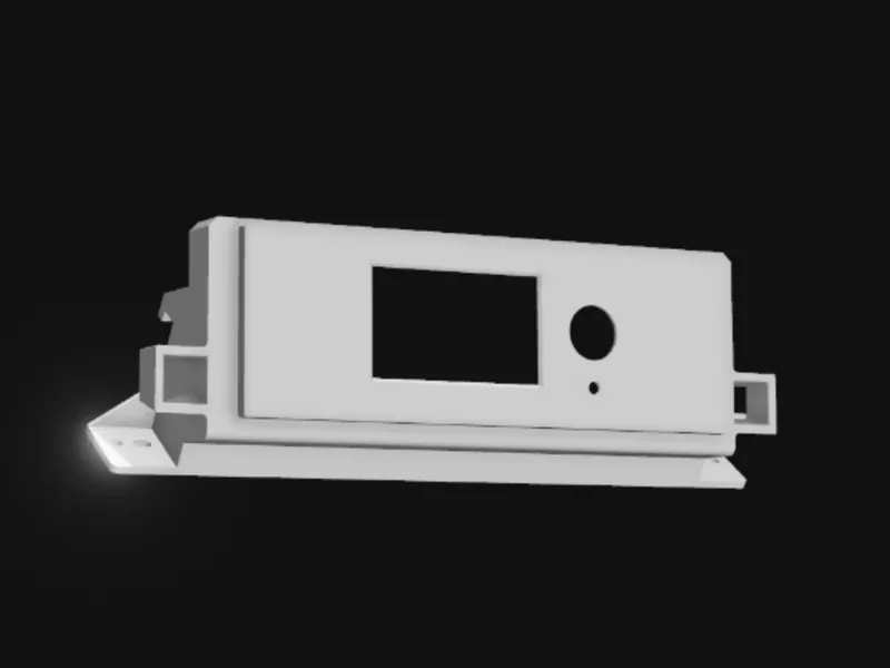 Da Vinci Jr Front Plate for Fysetc 12864 mini