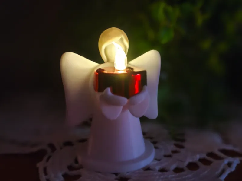 Christmas Angel tealight holder