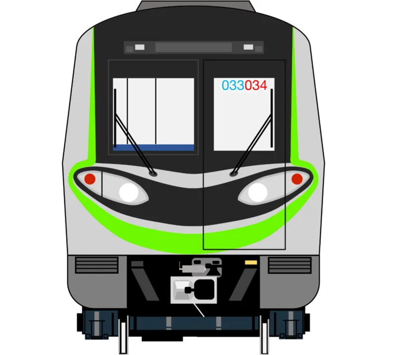南京地铁3号线模型挂件