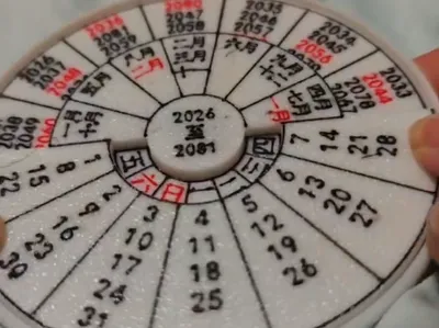 Perpetual Calendar 2026-2081