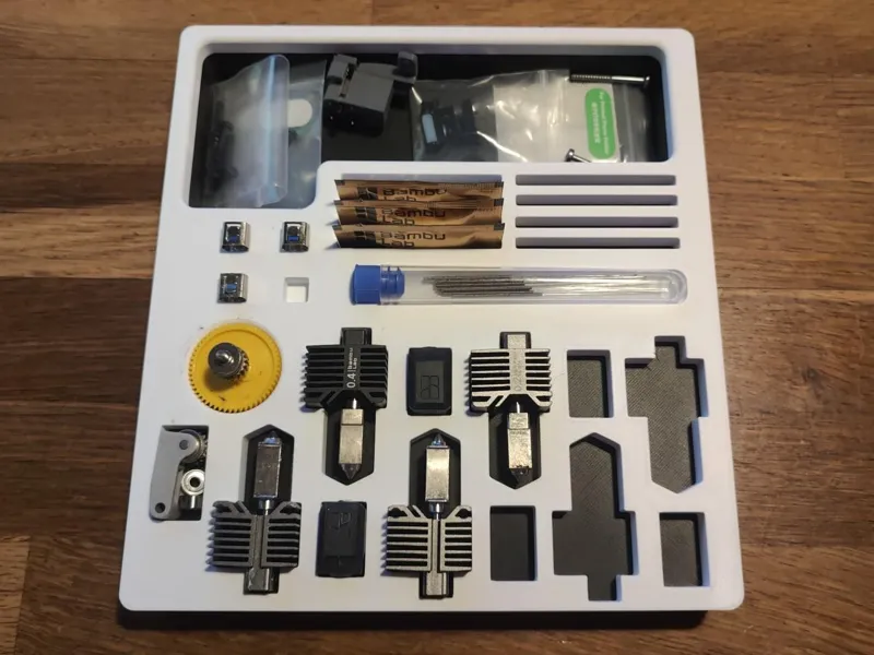 BambuBox Kiste für Bambulab (P1S) Zubehör / Düsen