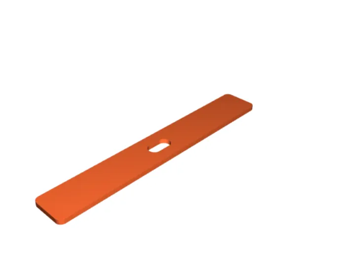 Vertical blind vane insert