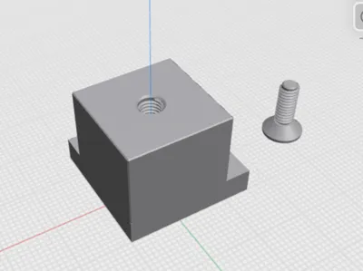 Improved nut base, does not exceed the pegboard