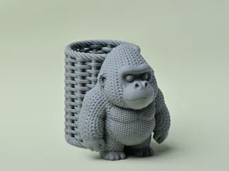针织小金刚笔筒