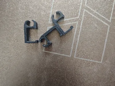 Bambu Lab P1X1 Tank Chain Cable Clip & Left Baffle