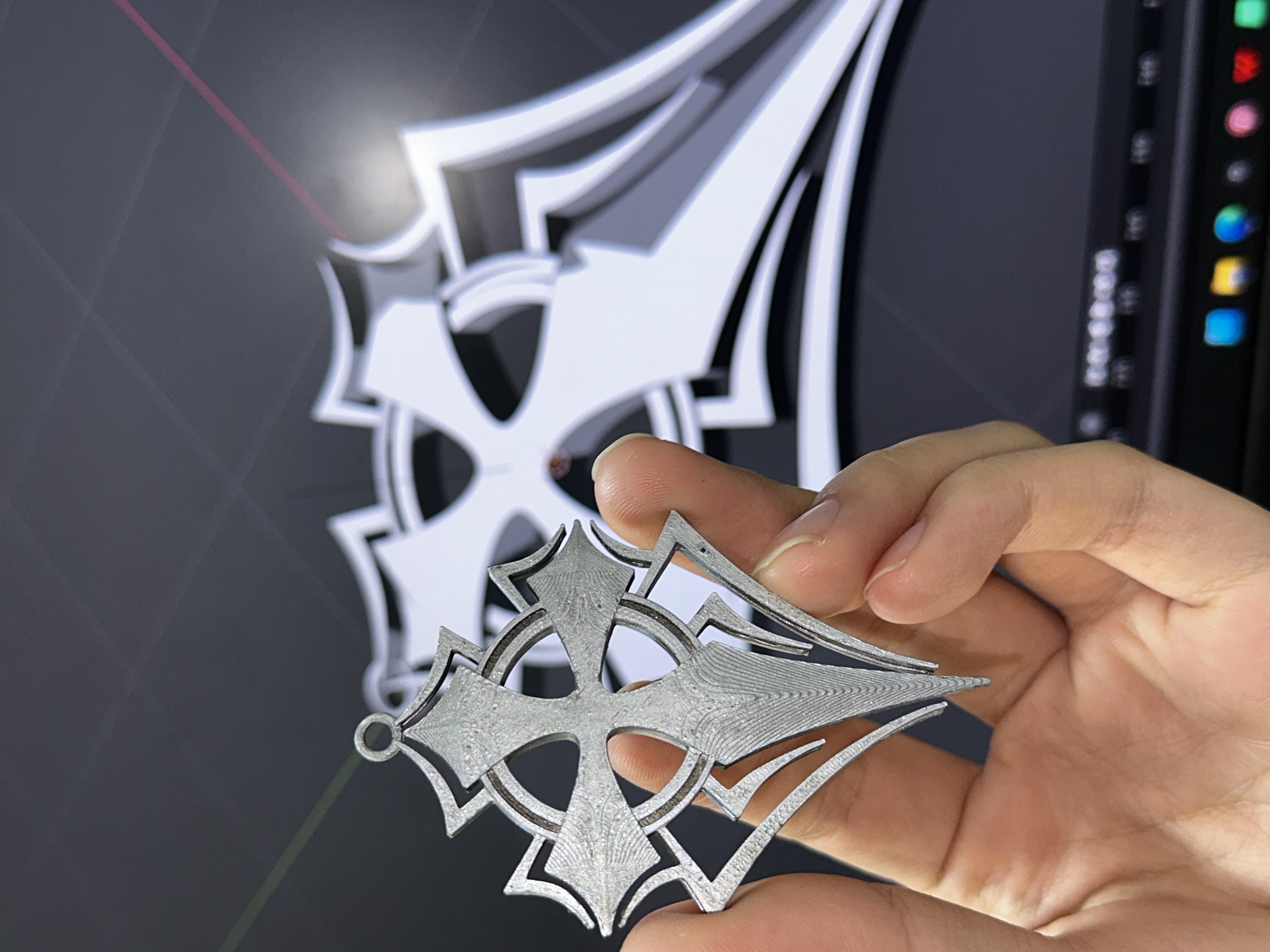 Chrome Hearts Cross Medal - Free 3D Print Model - MakerWorld