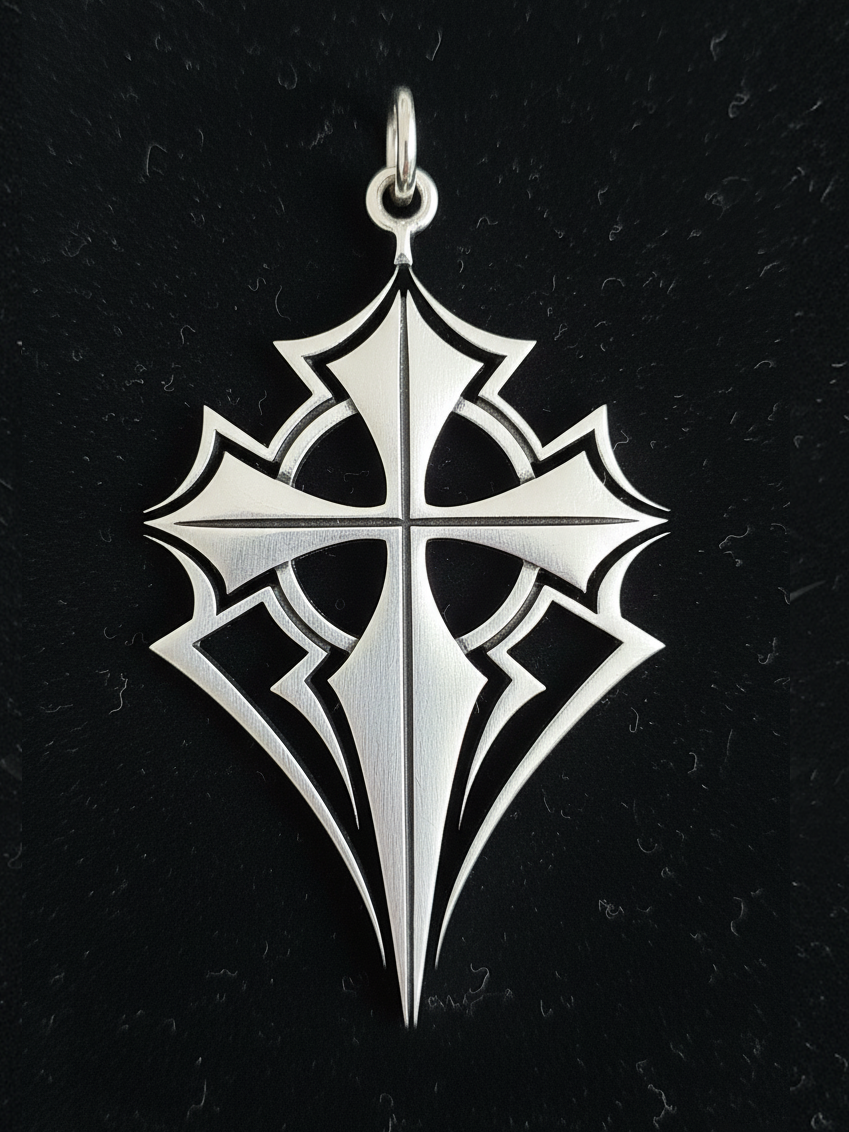 Chrome Hearts Cross Medal - Free 3D Print Model - MakerWorld