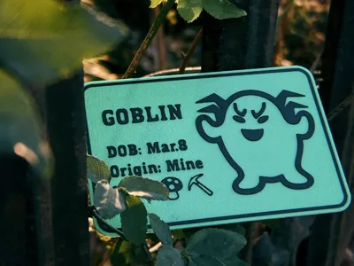 Goblin's Small business card Goblin card