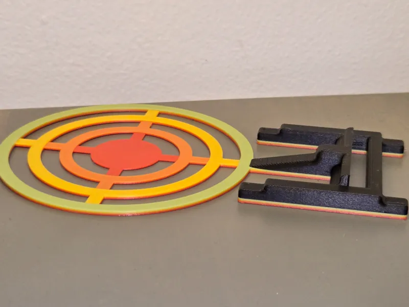 Print in Place Pop-Up Target for Nerf and Catapult