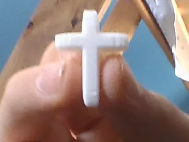 cross keychain