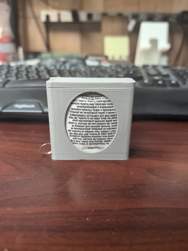 Glasses Wipe Carrying Case