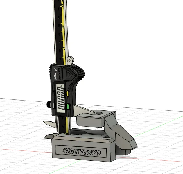 Shitutoyo Caliper Height Gauge Base, Magnetic FREE