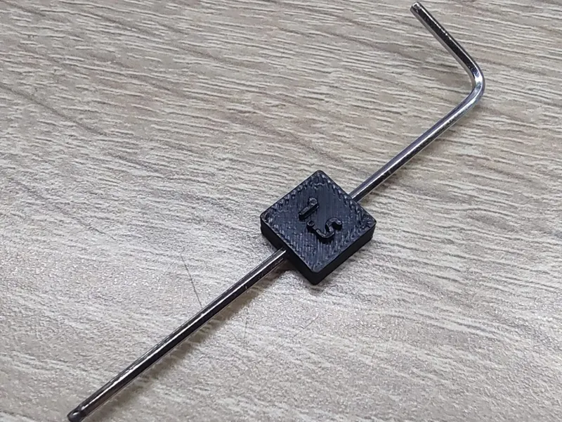 Hex key marker