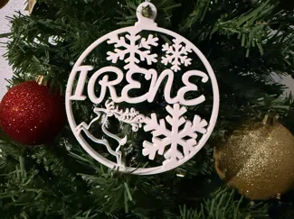 Irene adorno navidad
