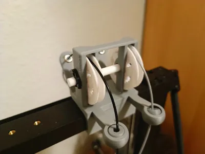 Double Filament Guide, Ender 3 V3 SE KE, No Screws