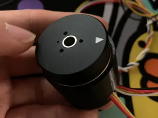 2804无刷电机(3孔) AS5600磁编码器 底座