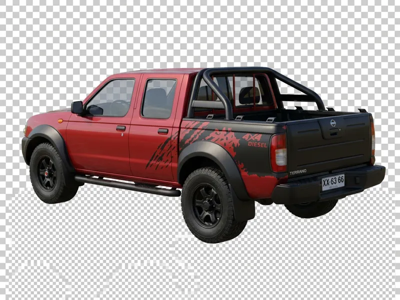 camioneta nissan terrano 4x4  2004 doble cabina