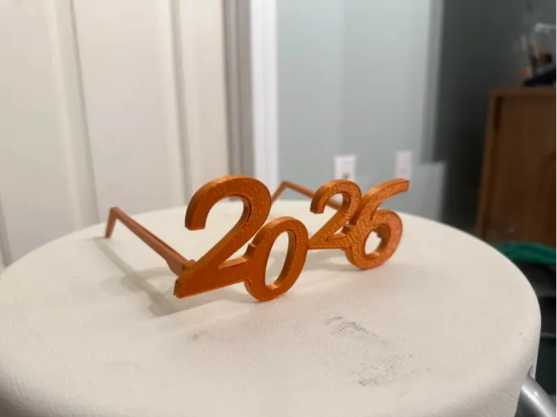 new year 2026 Glasses