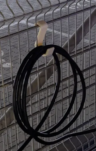 Charging cable hook