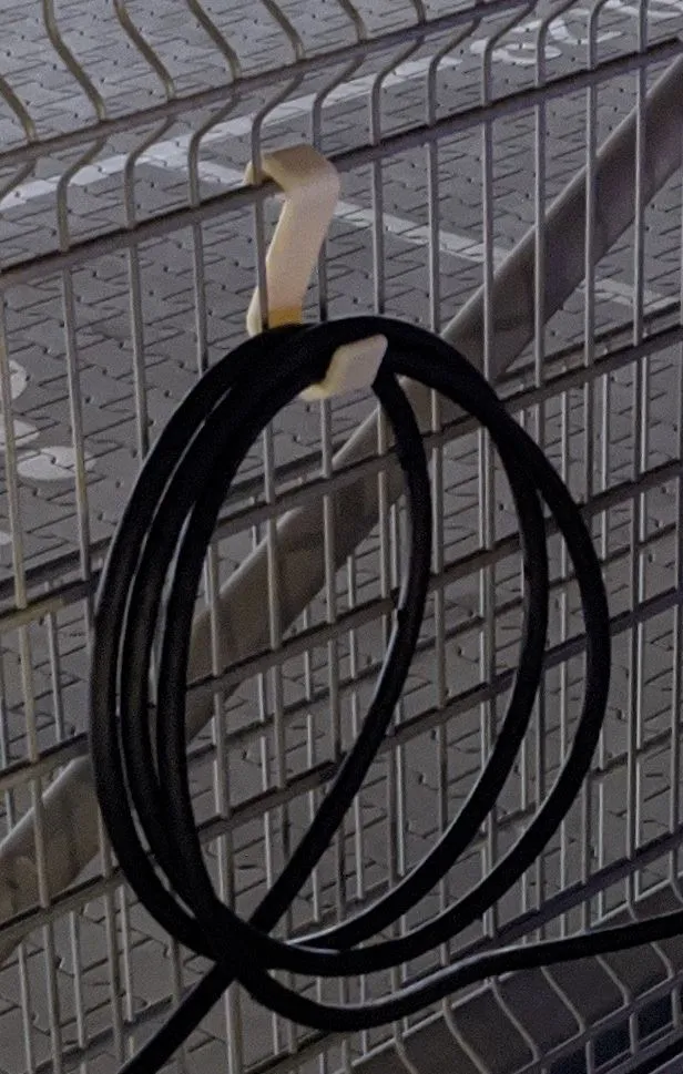 Charging cable hook