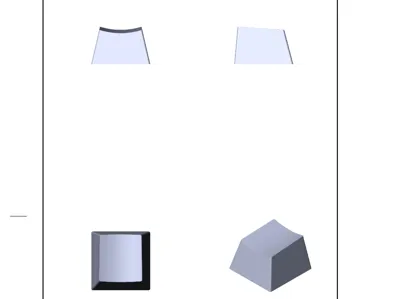 Transparent Keycap 