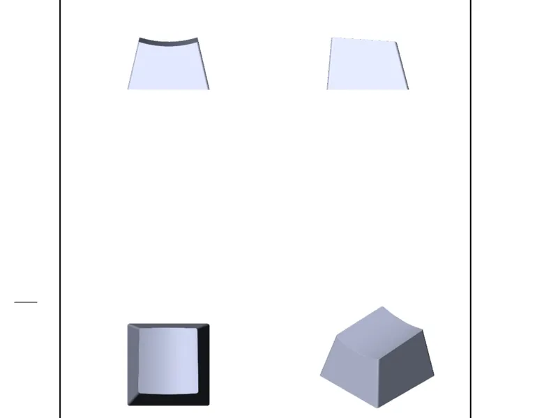Transparent Keycap 