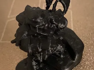 model of Gimli from lord of the rings