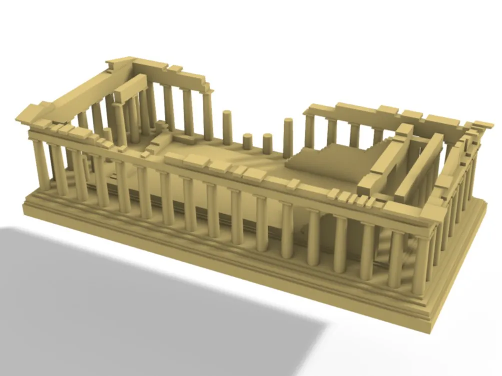 PARTHENON_Acropolis of Athens - Free 3D Print Model - MakerWorld