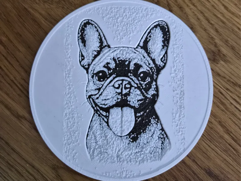 French Bulldog Coaster