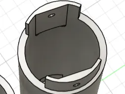centrale buis V2, 50mm, 6 stuks