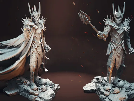 Dekoratif Yüzük Ayracı Sauron Lord of the Ring Koleksiyonluk Süs